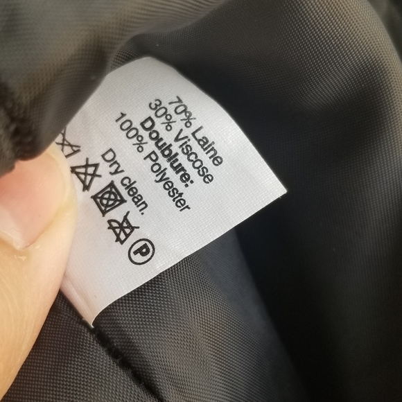 J. Crew Factory The Pencil Skirt black double-serge wool size 4 - Picture 6 of 6